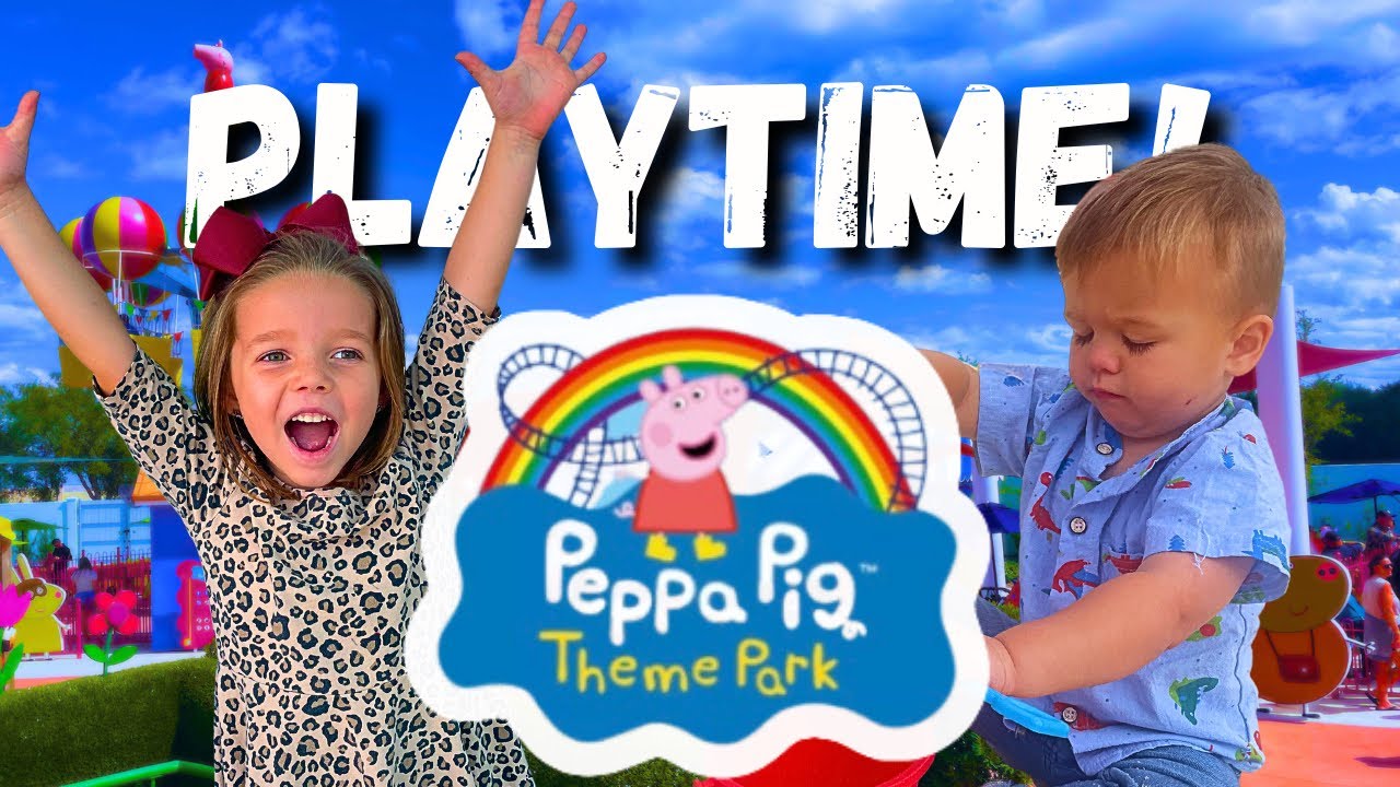Why Vivian and Pierce Can't Get Enough of Peppa Pig Theme Park