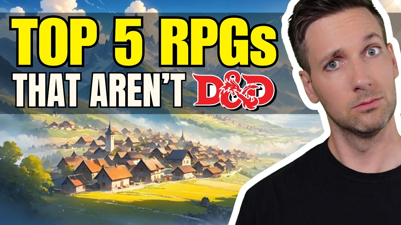 Пять лучших настольных ролевых игр, которые не являются D&D!