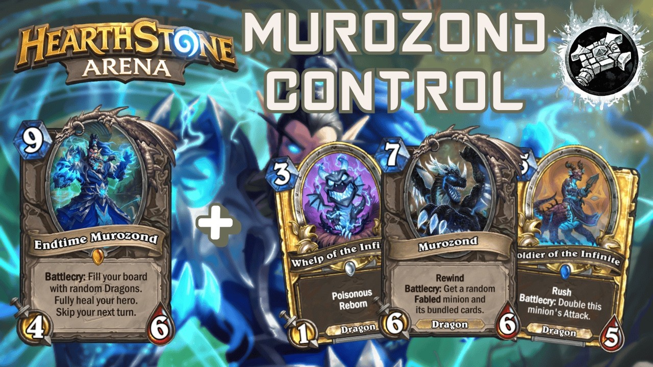 Murozond Control Priest Is Busted | 12 Wins Hearthstone Arena Underground
