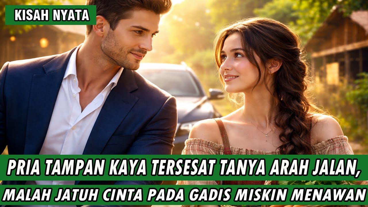 CUMA TANYA ARAH JALAN, PRIA TAMPAN BOS KAYA RAYA INI MALAH TERBUAI GADIS MISKIN