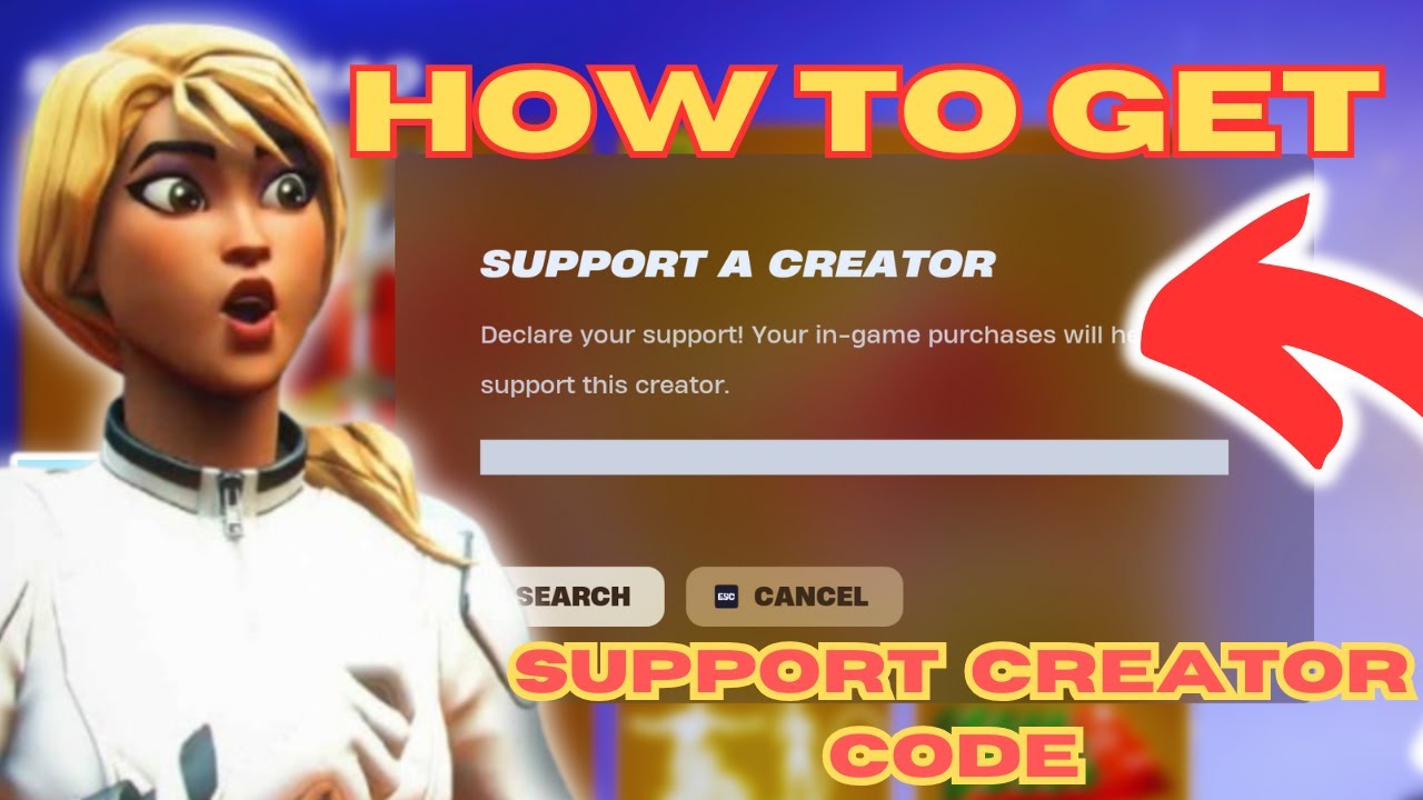 How to Get a Support-A-Creator Code in Fortnite | Full Guide