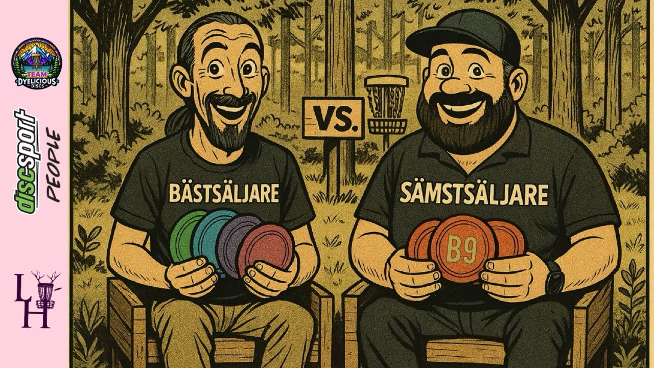 Är bästsäljare sämre än sämstsäljare? B9 med @jawsDANK  Discar från Discsport