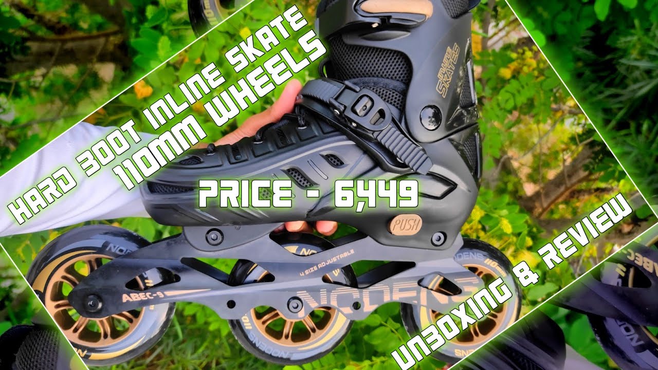 Nodens Unisex Youth || New inline skate unboxing and review || adjustable skate  @Indianskatersuman