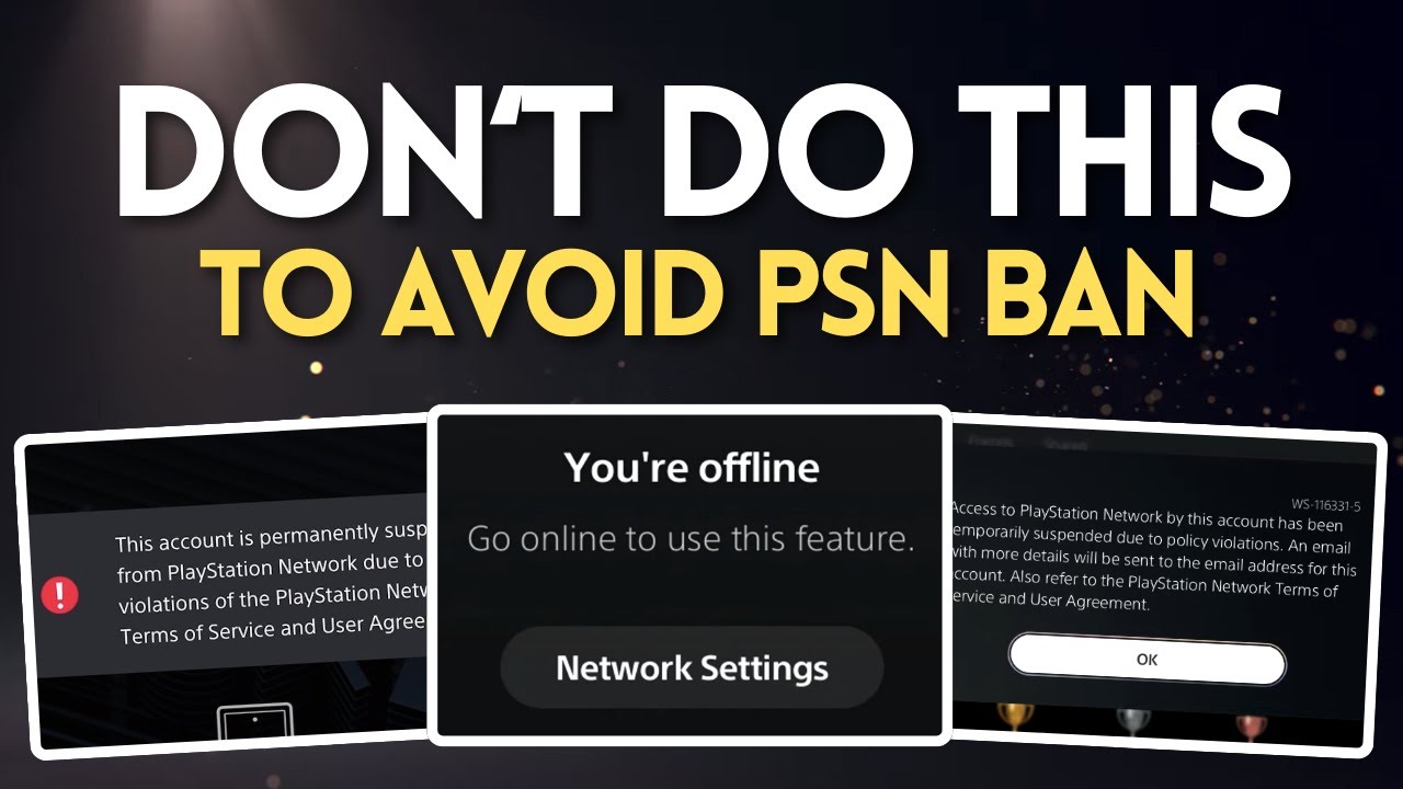 Почему ваша учетная запись PSN может быть заблокирована, а консоль PS4/PS5 — полностью заблокирована
