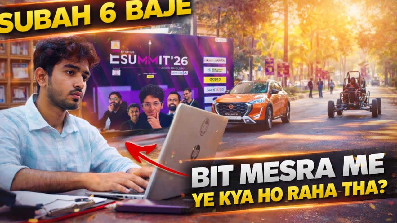 BIT MESRA|| Socha Class Hogi… Yaha To Show Chal Raha Tha 😈🔥