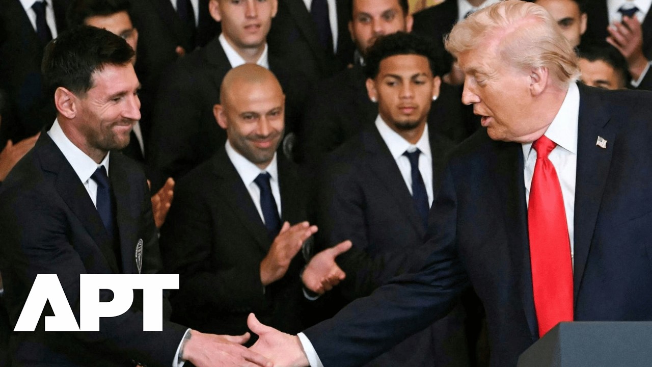 Donald Trump Hosts Lionel Messi at White House, Says Messi May Surpass Pele | APT