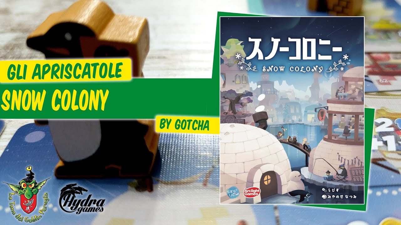 Snow Colony unboxing [Gli Apriscatole]