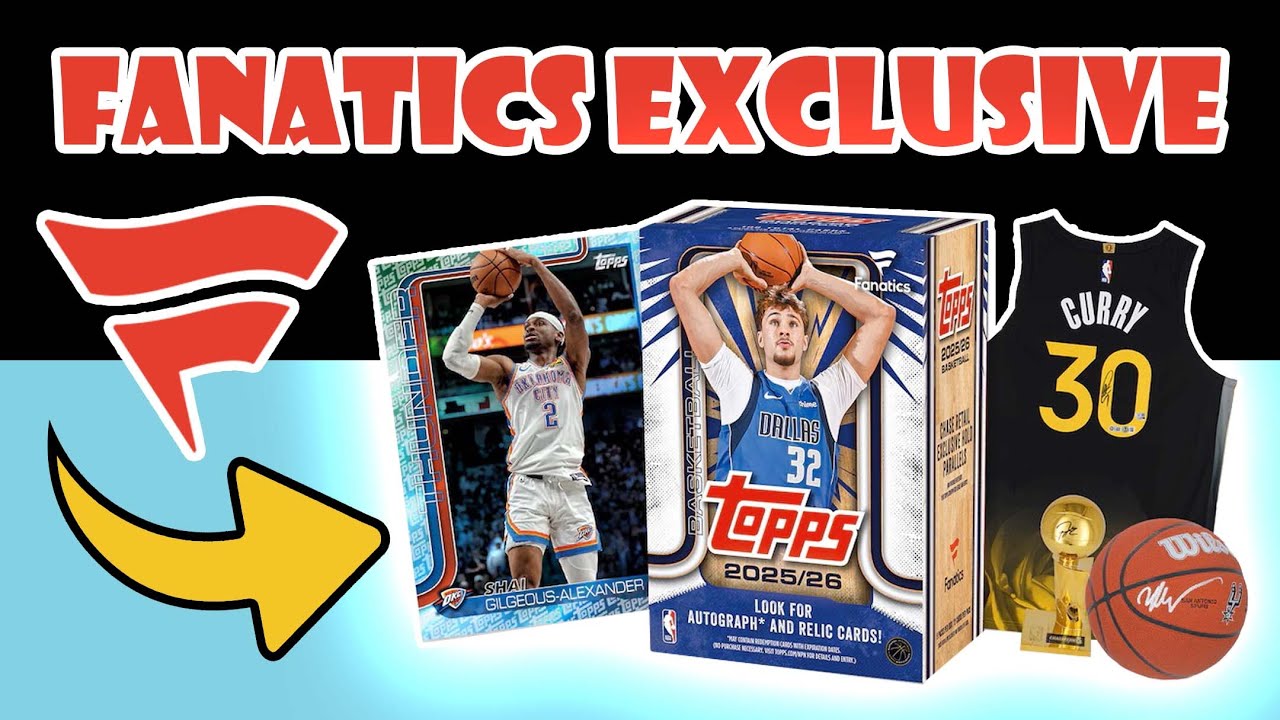 Обзор баскетбольной коробки Topps Flagship Basketball Value Box 2025 года от Fanatics Exclusive