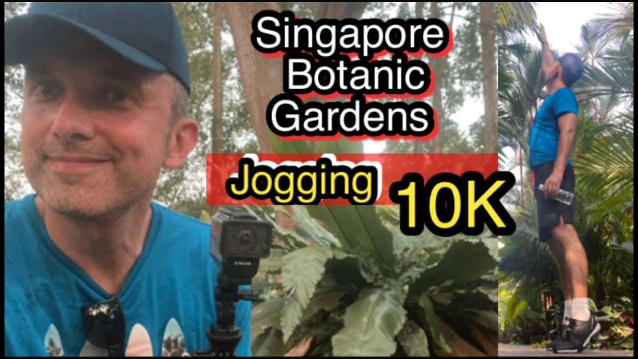 10k jogging @Singapore Botanic Gardens