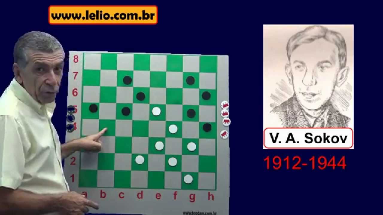 Um gênio no jogo de damas chamado Sokov