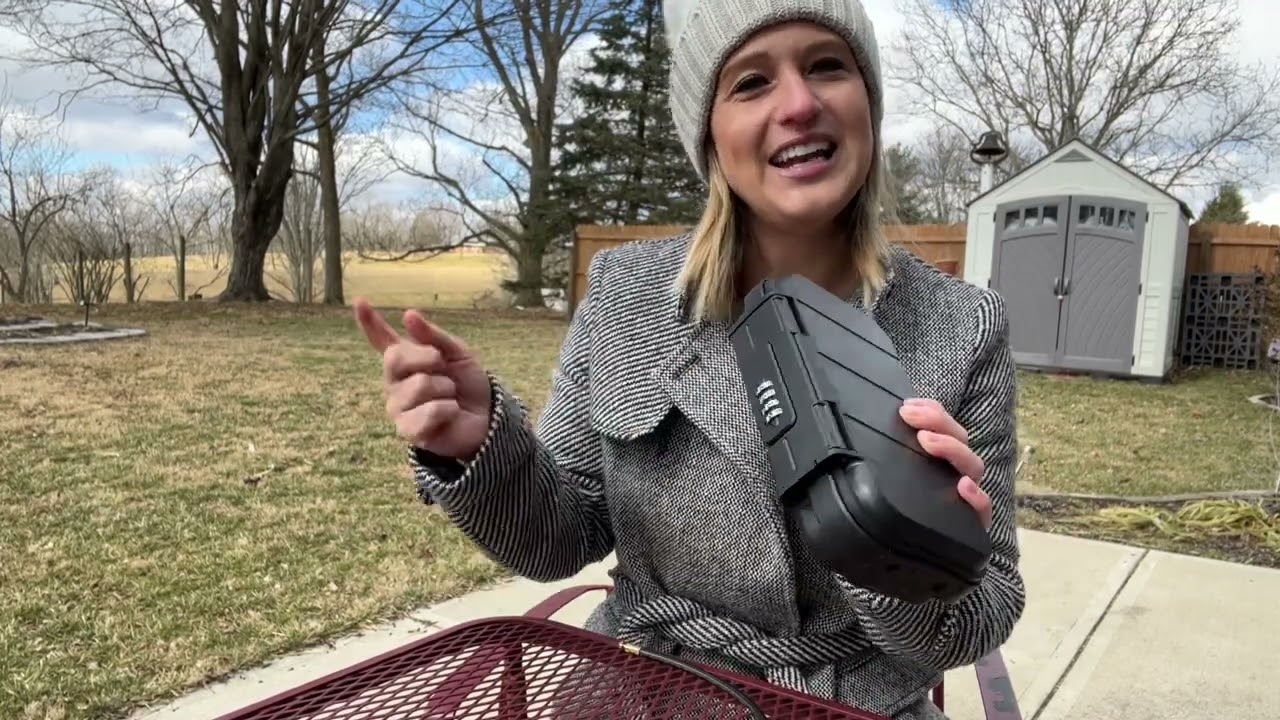 Review of Super Large Security Lock Box,Outdoor Waterproof Shockproof Sealed Survival Box