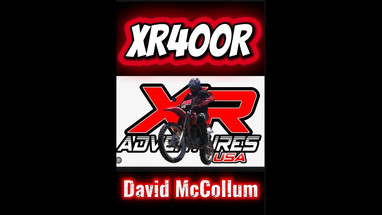 XR400R rides 