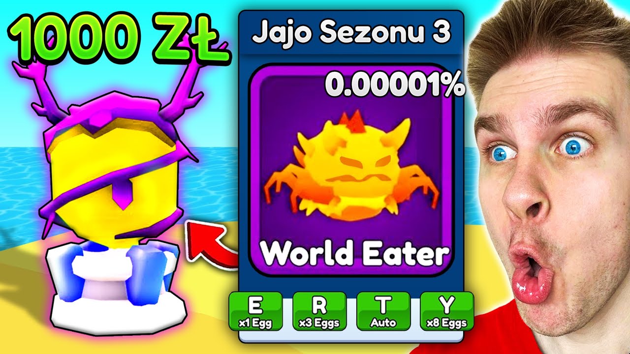 Odblokowałem ⚠️ *NAJRZADSZY* PET w POLSCE 🇵🇱 (3 MLN SIŁY) WARTY 1000 ZŁ 💪 w SIŁOWANIE na RĘKĘ! 😱