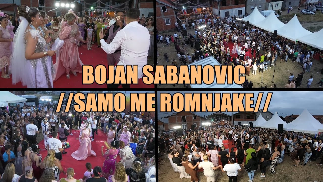 BOJAN SABANOVIC & ORK ELVIS AJDINOVIC DEMKO KING //SAMO ME ROMNJAKE//studio roma ivica 4k