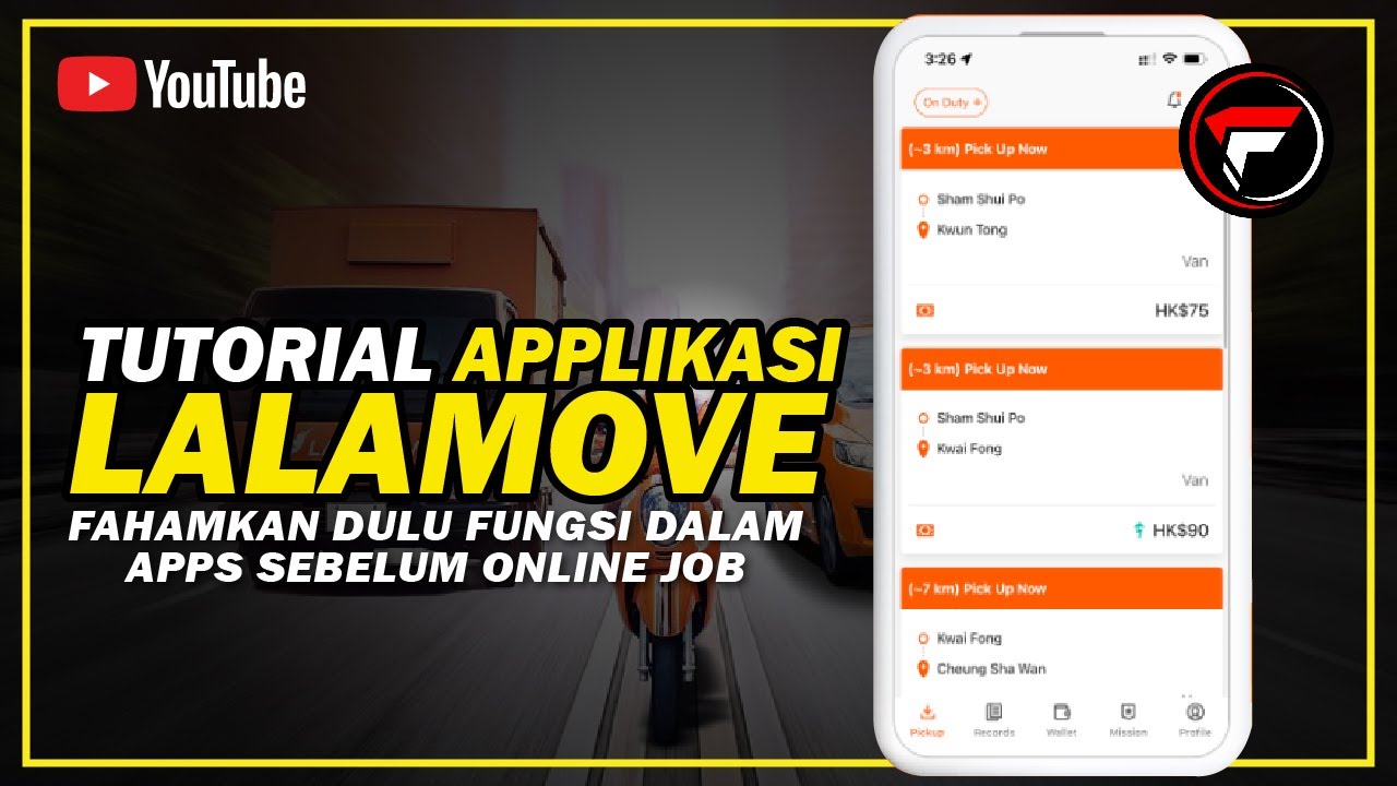 Tutorial Apps Lalamove Buat Rider Baru