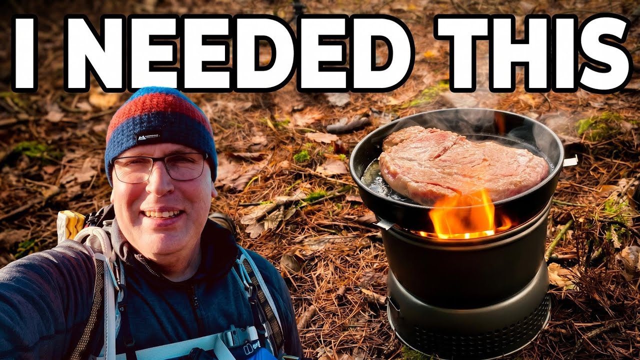 Steak Lunch with a Trangia Stove