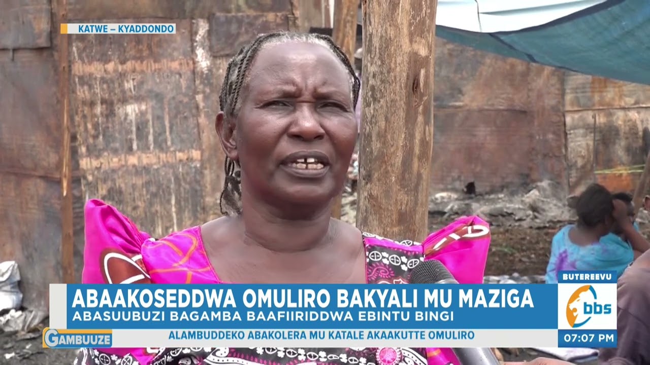 Abasuubuzi b’Akatale ke Katwe Bakyali mu Maziga, Balaajanidde Abakulembeze Okubayamba