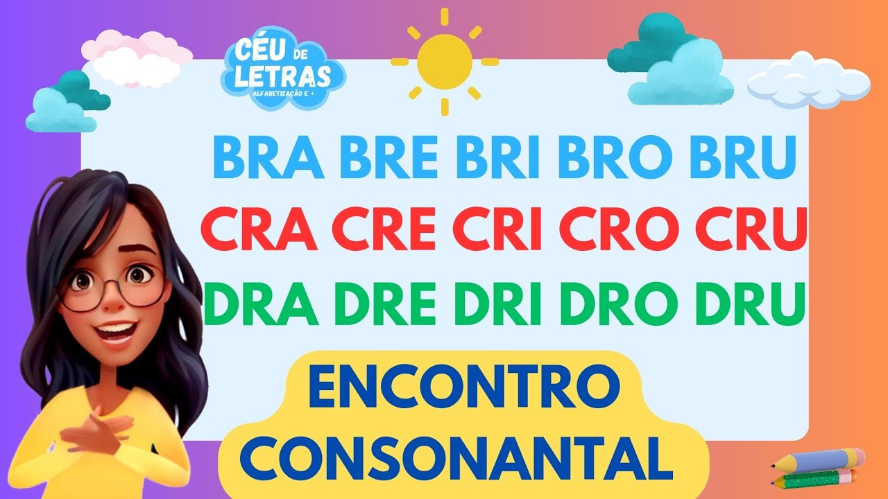 COMO ENSINAR A LER ENCONTRO CONSONANTAL com a letra R|Aprender a ler