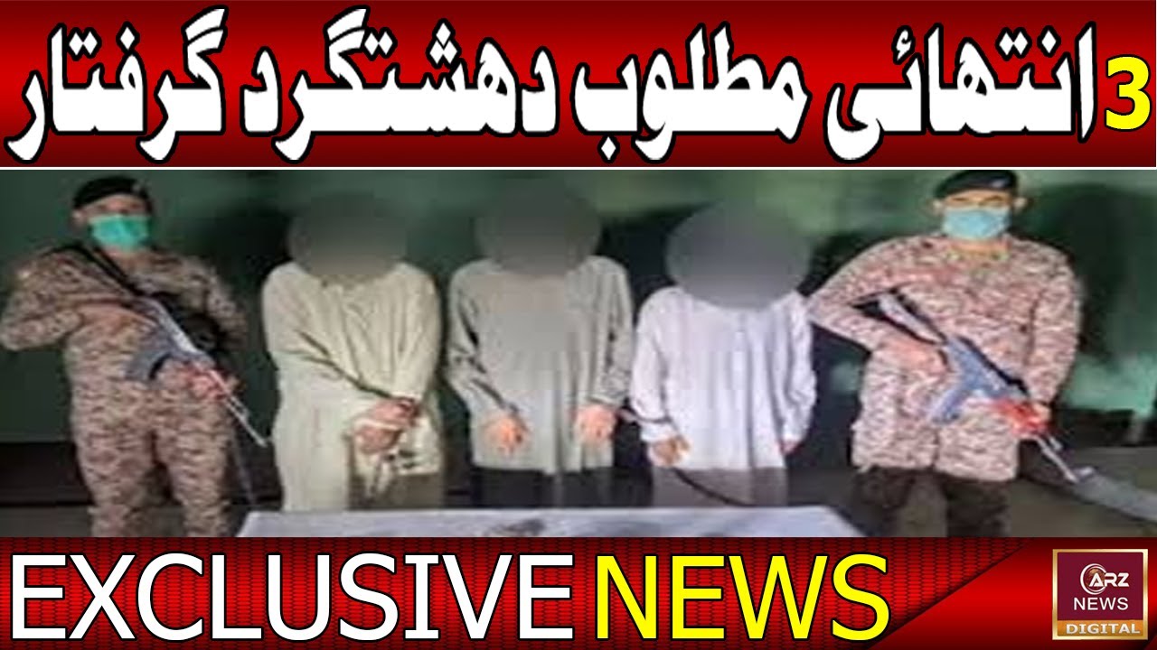 Sindh Rangers, CTD Arrest 3 Most-Wanted TTP Militants in Korangi Anti-Terror Operation