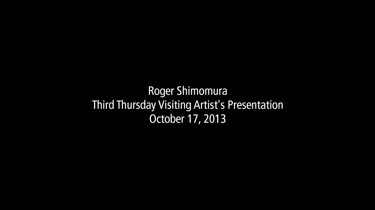 Roger Shimomura - Third Thursday Visiting Artist’s Presentation