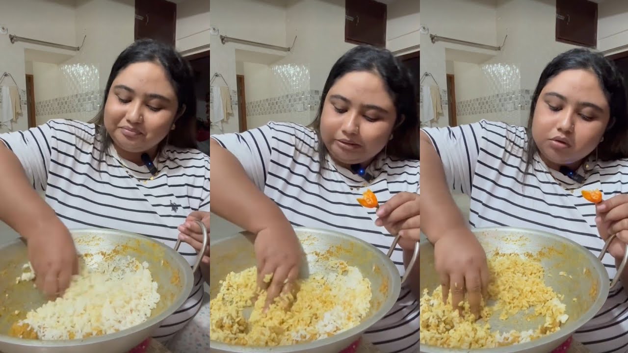 আজকে বাসায় ভাত খাওয়ার তরকাড়ি ছিলো না বলে কড়াই পুছে ভাত খেলাম দেখে মুখে ভাতের রুচি চলে আসবে আপনাদের।