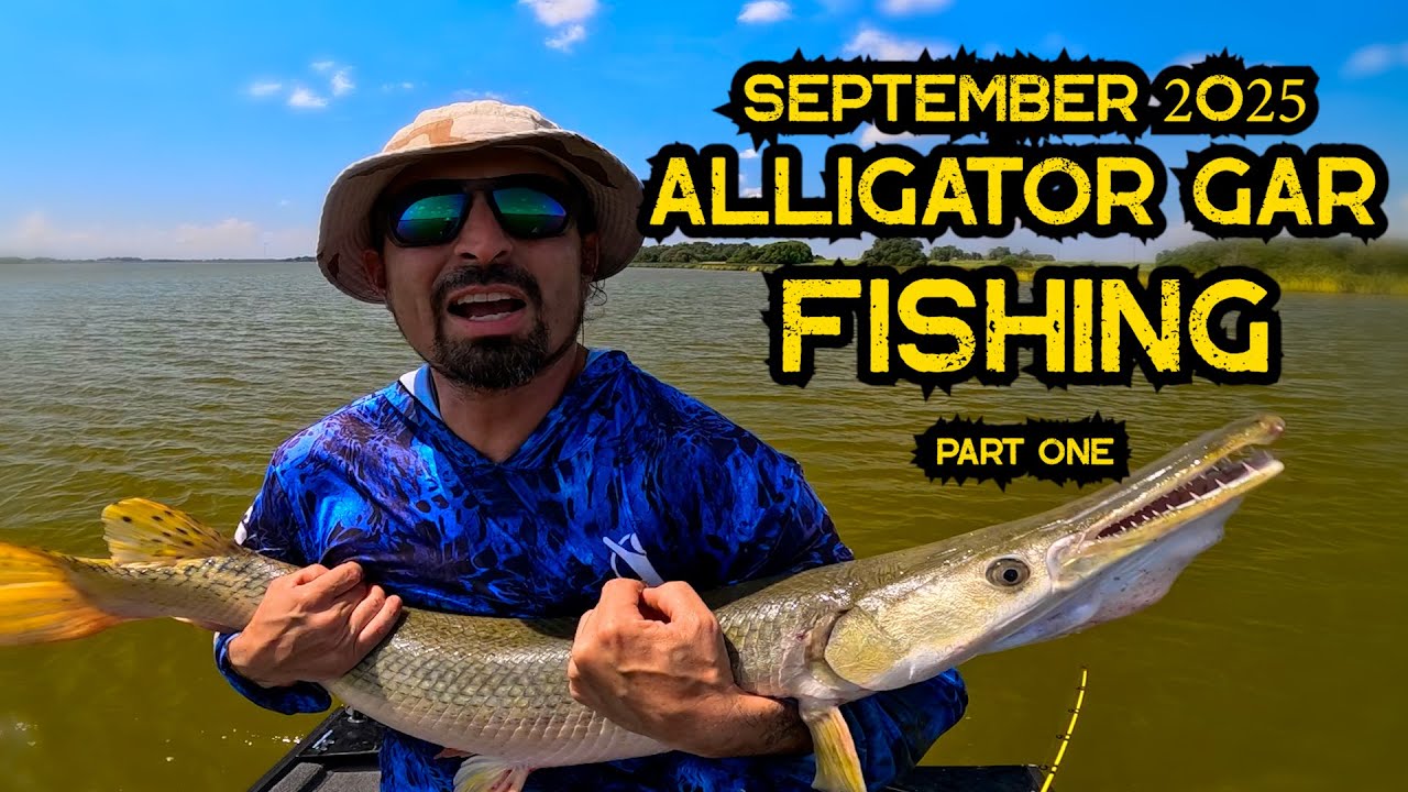 Часть ПЕРВАЯ. Ловля техасского аллигаторного щука. Сентябрь 2025 г. #рыбалка #техас #джангомик