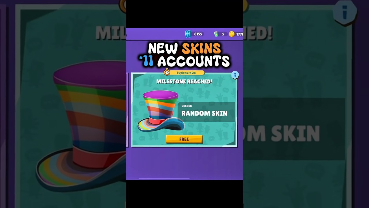 I got 11 Free Skins from different league account 😍 | Zooba