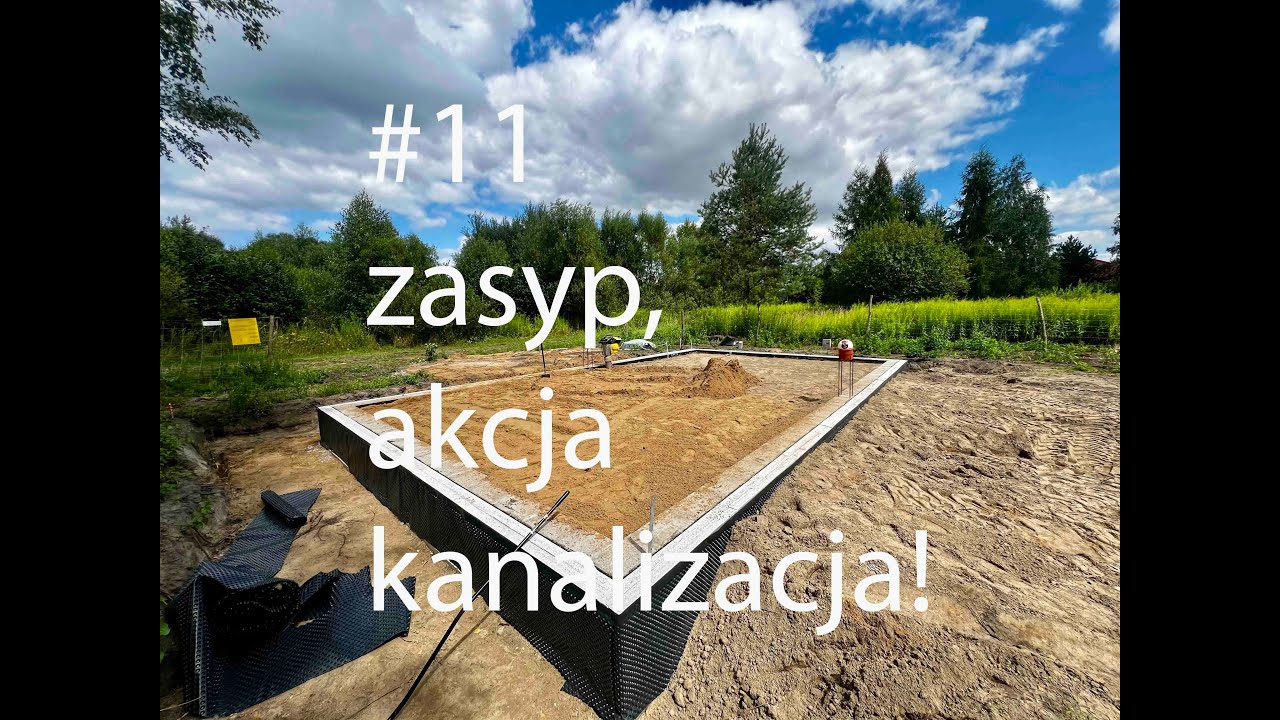 #11 Krzysiek_na_budowie, zasyp i akcja kanalizacja!