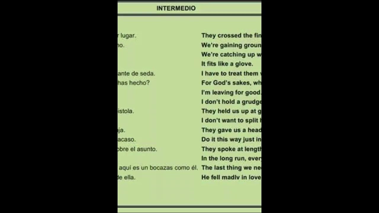 Gu&iacute;a de ingl&eacute;s intermedio