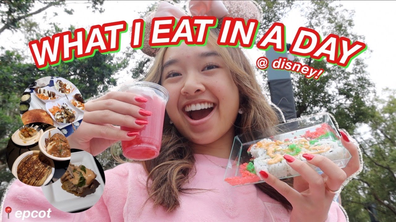 WHAT I EAT IN A DAY AT DISNEY | Vlogmas Day 11!