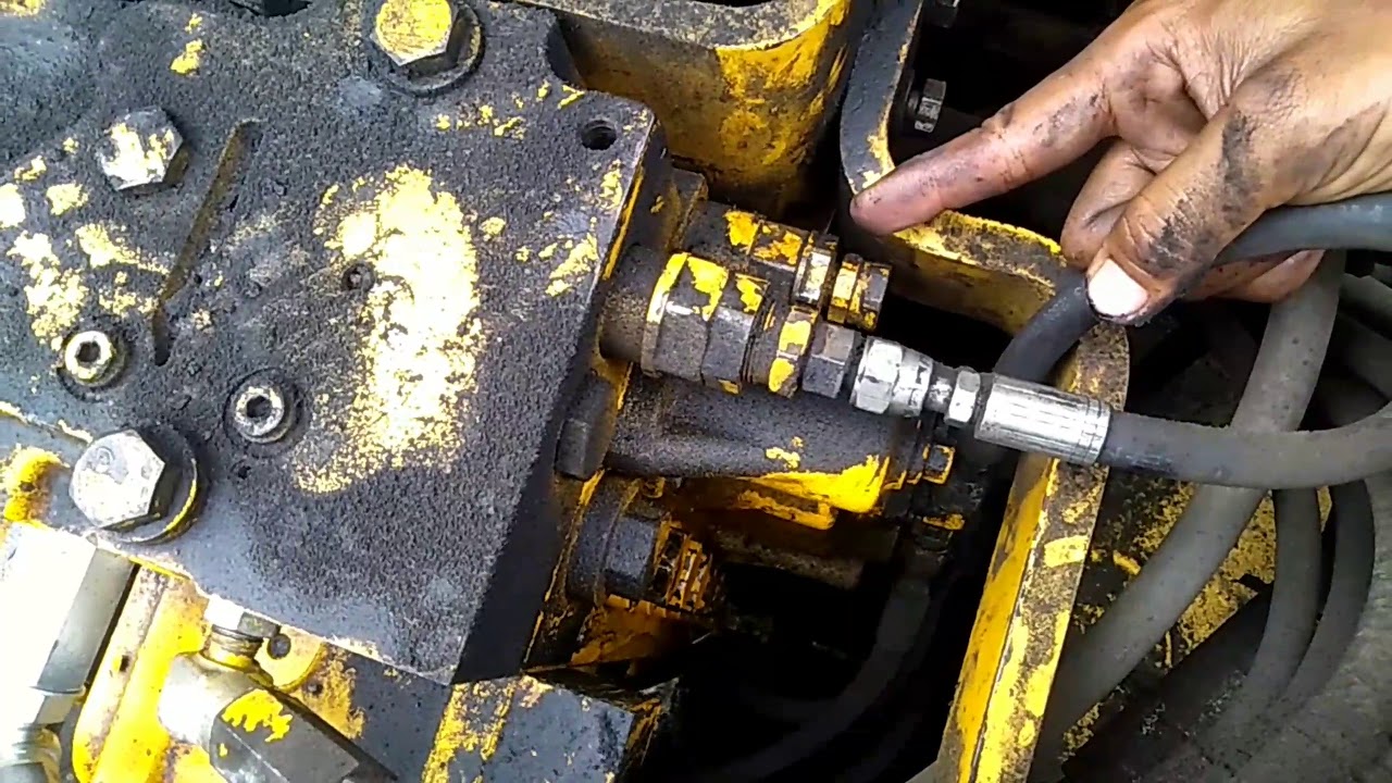 pc 400 problem bucket curl and arm in low power. progres trouble shooting hyd system.