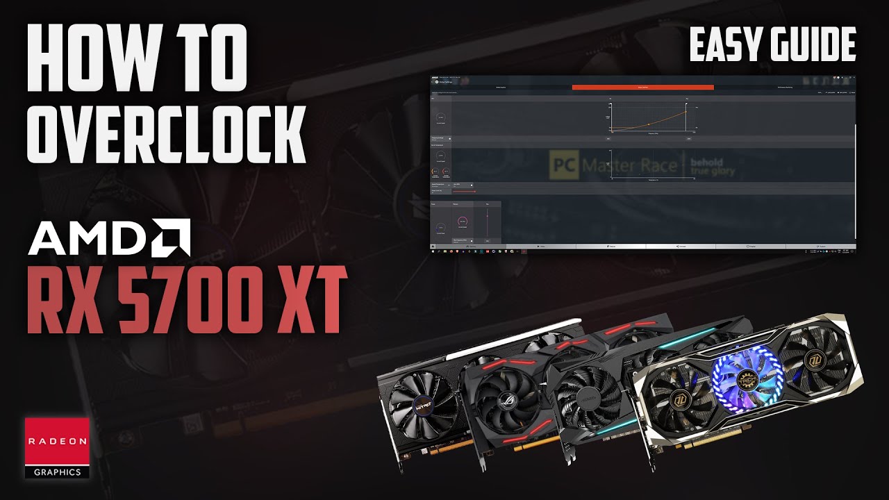 How to Overclock / Undervolt AMD RX 5700 XT | Easy Guide Tutorial (AMD Wattman)