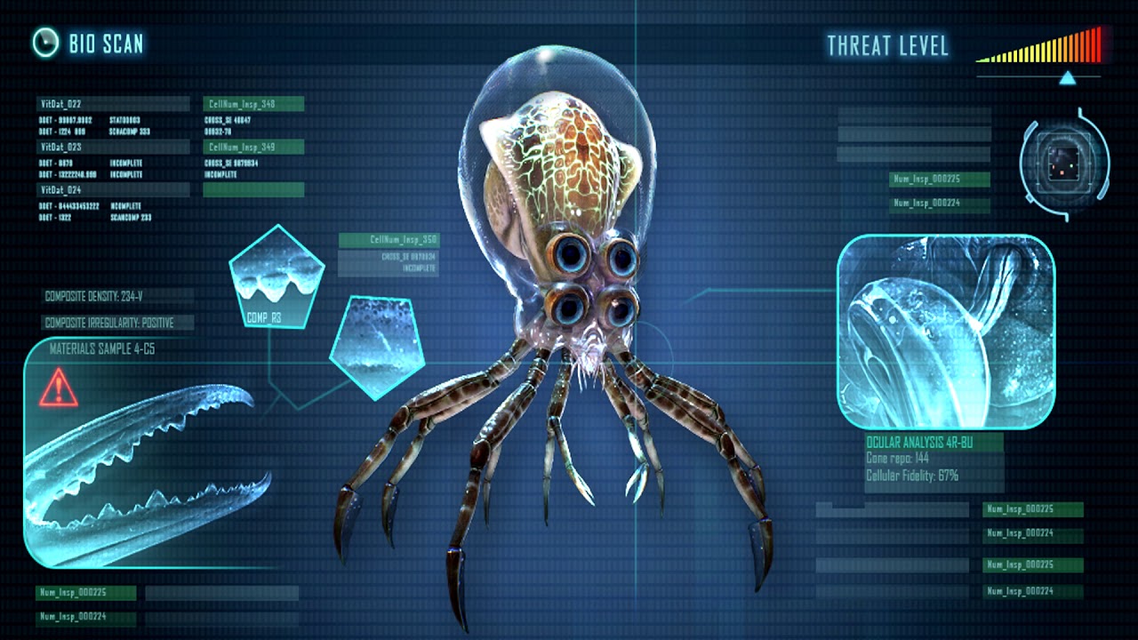 Subnautica - Crabsquid sounds