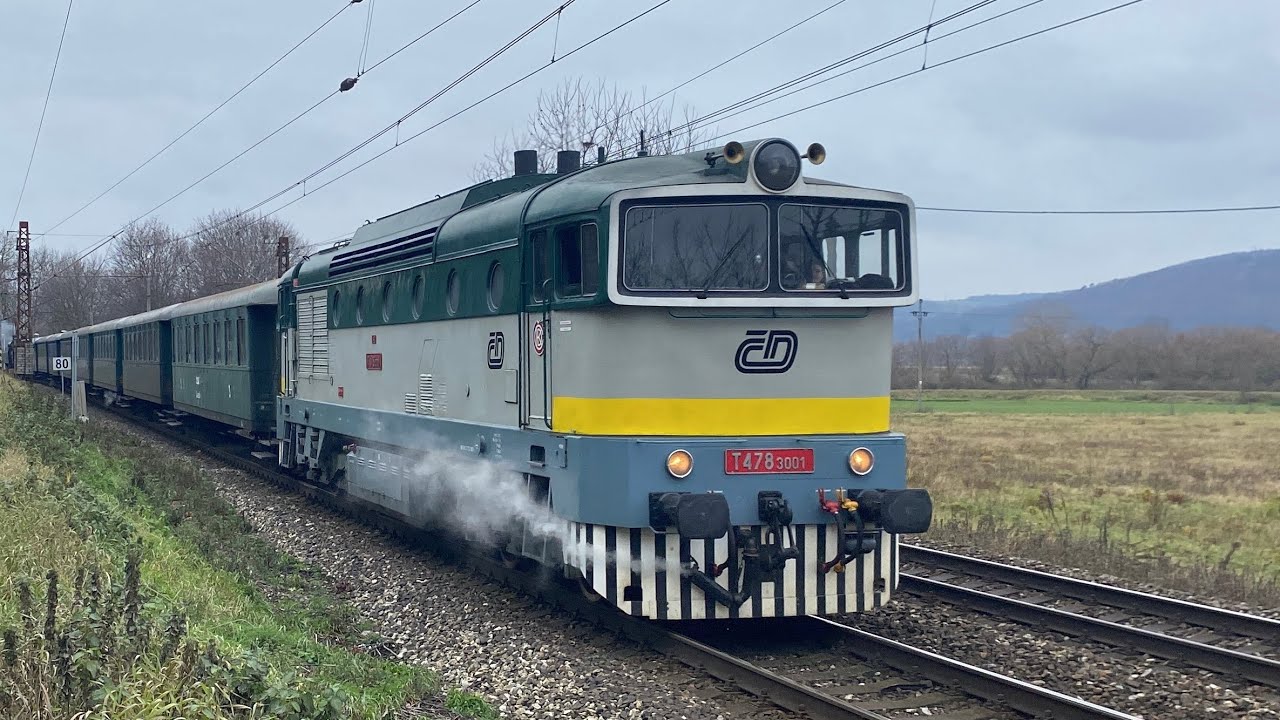 Vlaky Všenory 29.11.2025