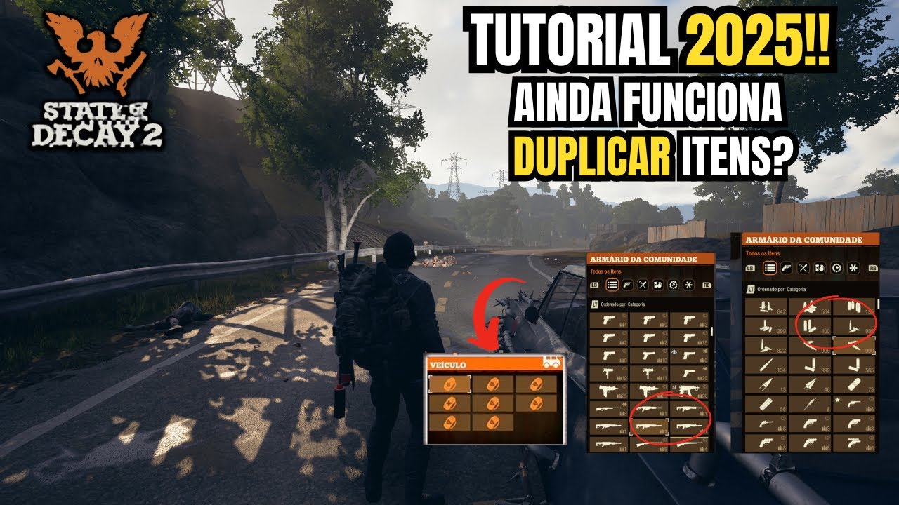 COMO DUPLICAR  MUITOS ITENS!! (TUTORIAL )  - STATE OF DECAY 2 AINDA FUNCIONA  EM 2025??