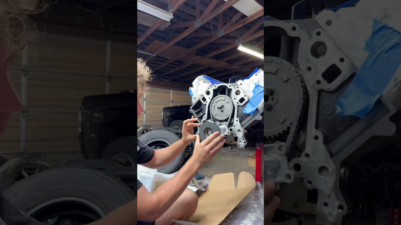 INSTALLING A MELLING OIL PUMP ON MY LS ENGINE! #SHORTS