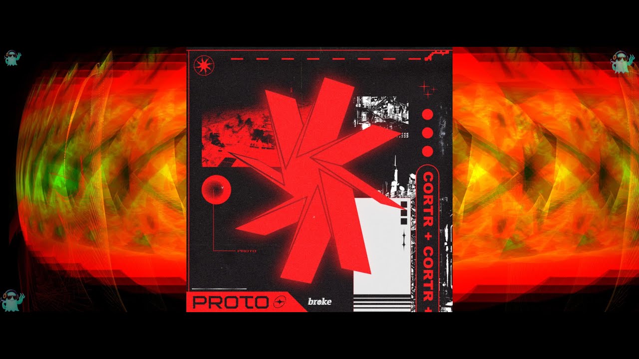 PROTO - CORTR, broke - Music Visualization - Trippy - 4K