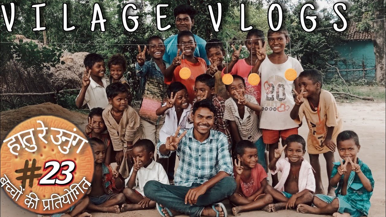 BISCUIT RACE || KIDS GAME || VILLAGE VLOGS
