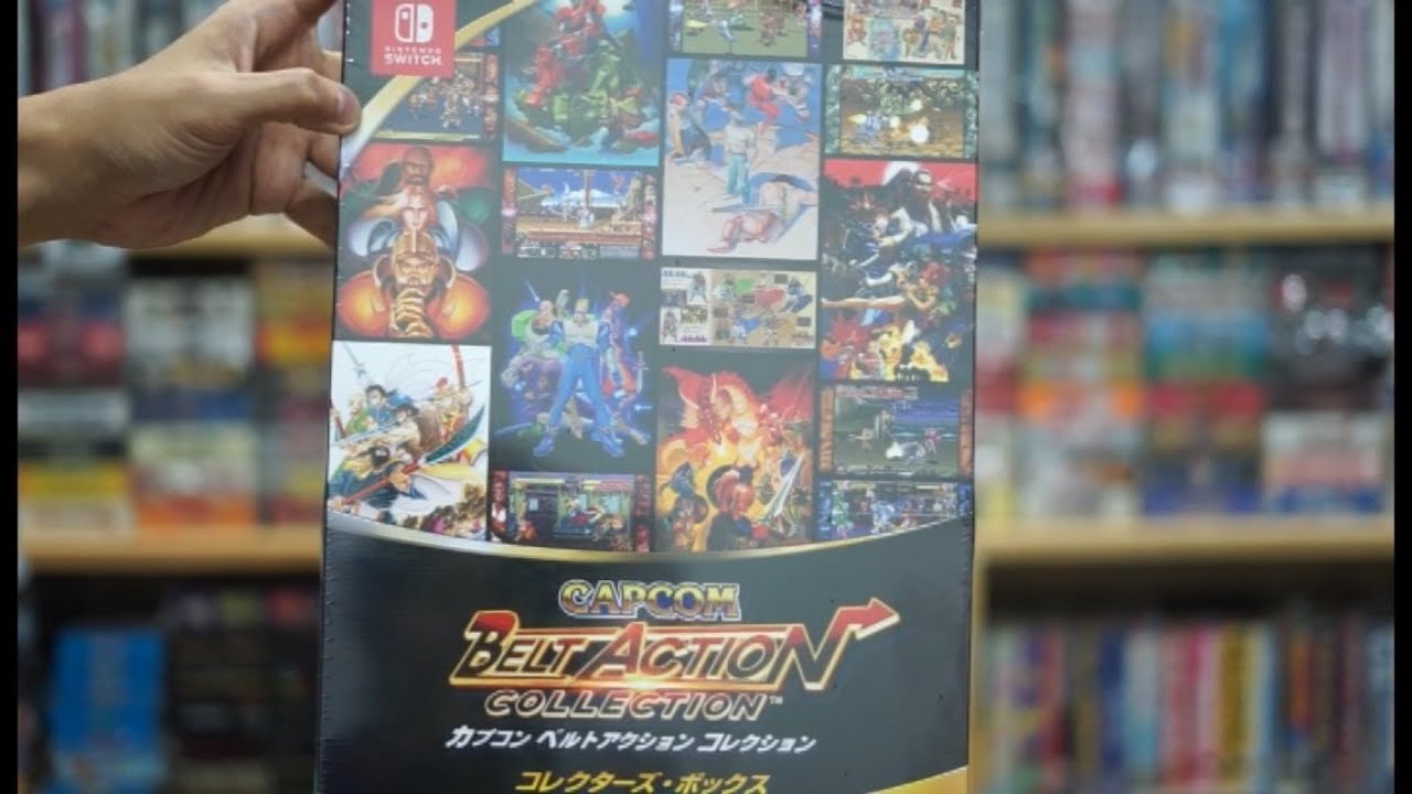Unboxing Capcom Belt Action Collection COMPLETE BOX