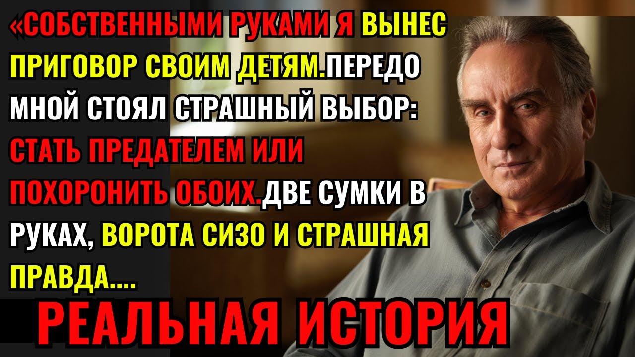 Собственными руками я вынес приговор своим детям.Стоял выбор: стать предателем или похоронить обоих
