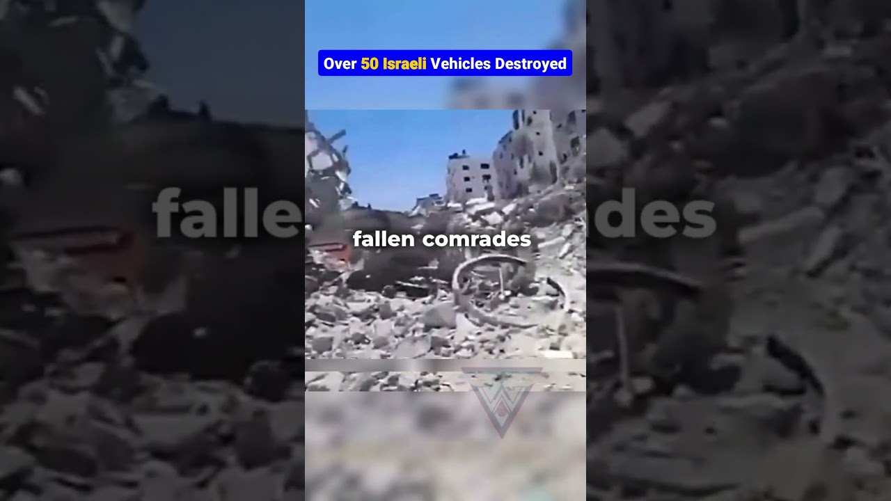 Israeli Tank Destroyed in Gaza Ambush