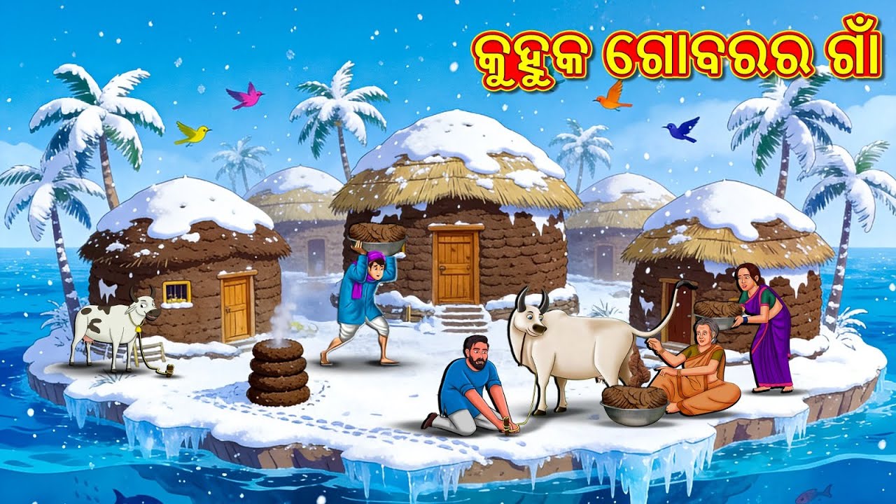 କୁହୁକ ଗୋବରର ଗାଁ | Odia Stories | ଓଡିଆ କାହାଣୀ | Gapa Odia Stories | Stories in Odia