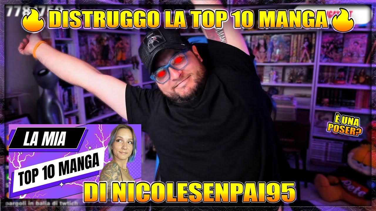 🔥Distruggo la Top 10 manga di Nicolesenpai95🔥