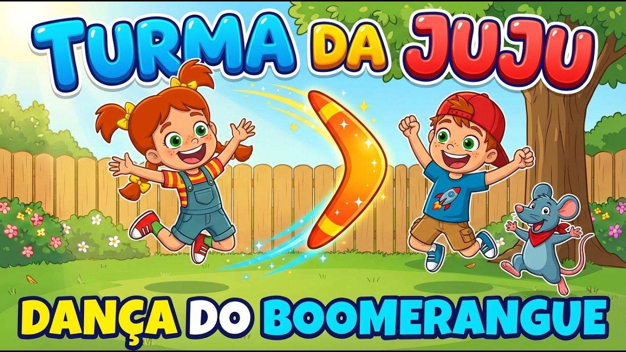 DANÇA DO BOOMERANG 🪃 | TURMA DA JUJU | MÚSICA PARA CRIANÇAS