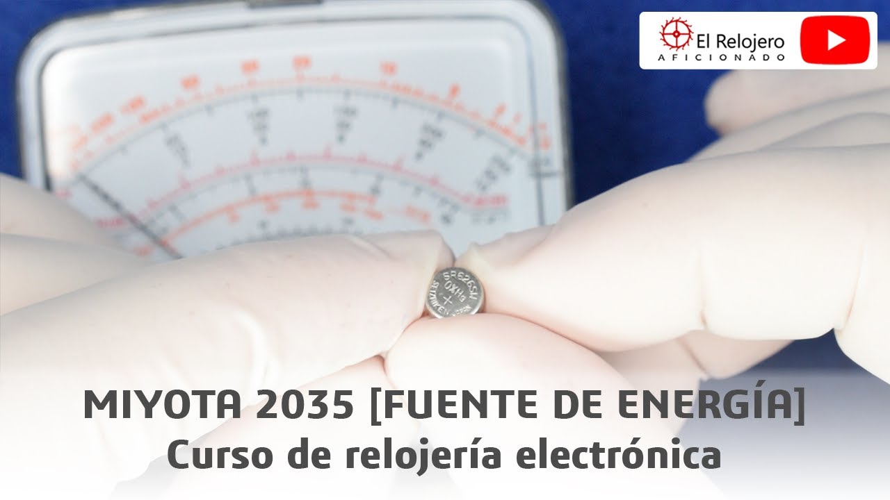 Курс электронного часового дела MIYOTA 2035 [Часть 3, Источник питания, Электричество]
