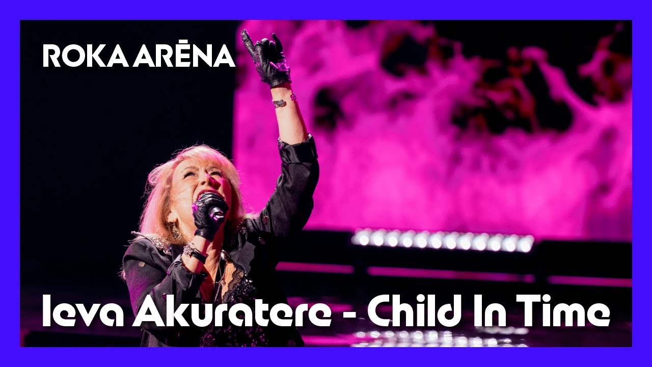 Ieva Akuratere - Child In Time | Pārdziedi mani! | Roka arēna