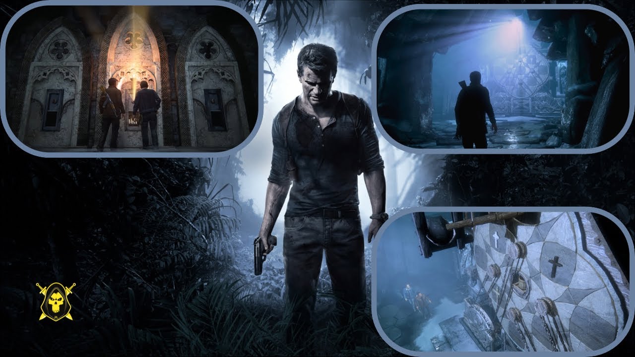Solve the puzzle of the water bucket, Dangerous adventures. '' Uncharted™ 4 🏴‍☠️'' PS5