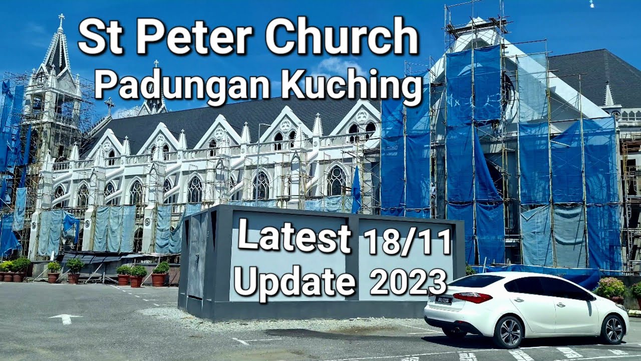 Kuching St Peter Church Padungan latest update. On it's way to completion 🙏👍