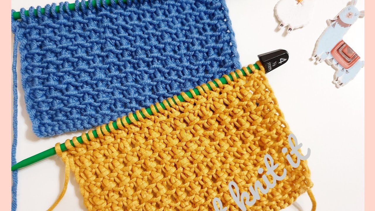 Knitting stitch pattern 4 for summer cardigans, T-shirts, tops.