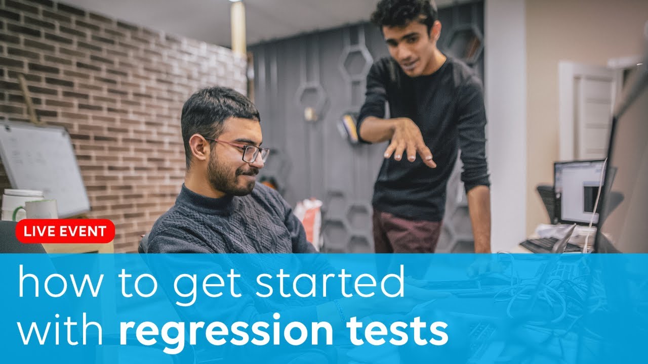 How to get started with regression tests